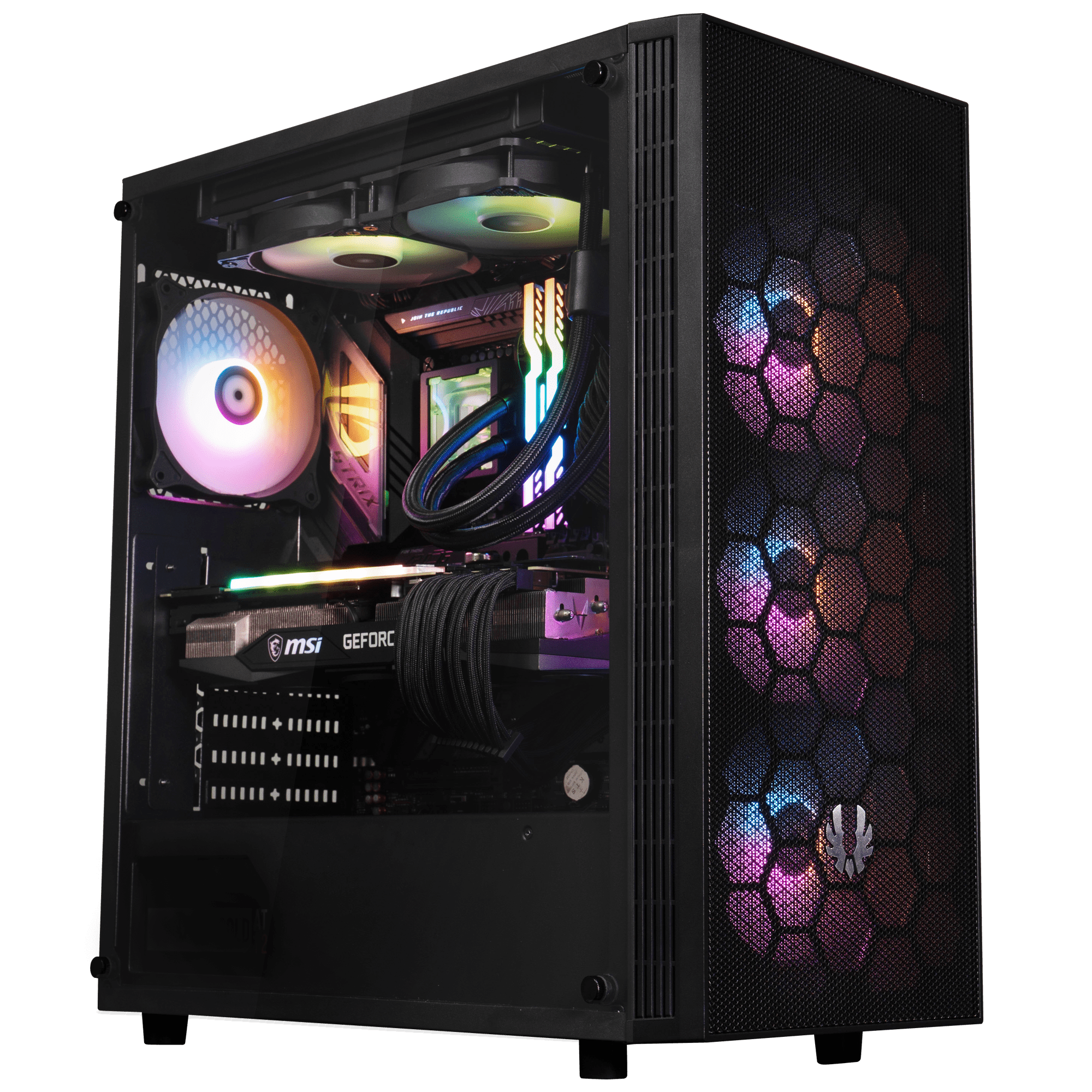CAJA SEMITORRE ATX HADES F-RGB NEGRO BITFENIX