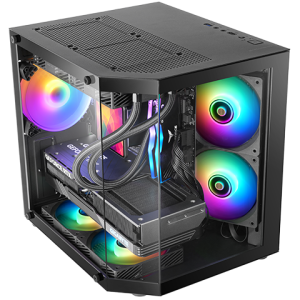 CAJA MINITORRE ATX MC-3TLITE NEGRO MARS GAMING