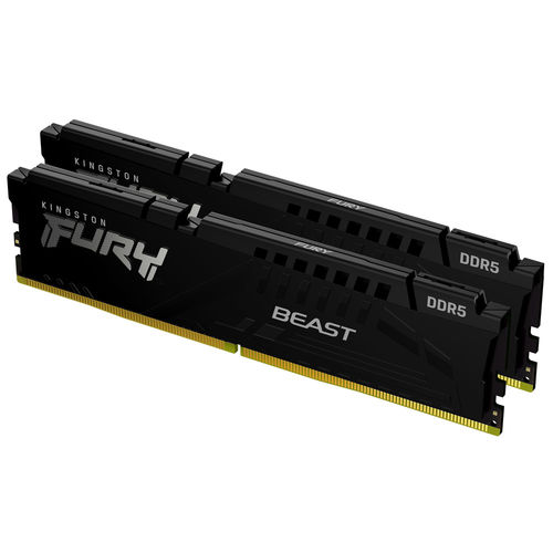 KINGSTON DIMM DDR5 64GB (2X32GB) 5600MHZ CL36 FURY BEAST BLACK