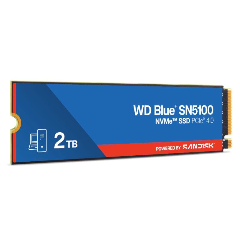 WD Blue SN5100 SSD 2TB NVMe Gen4 6700MB-s - Imagen 3
