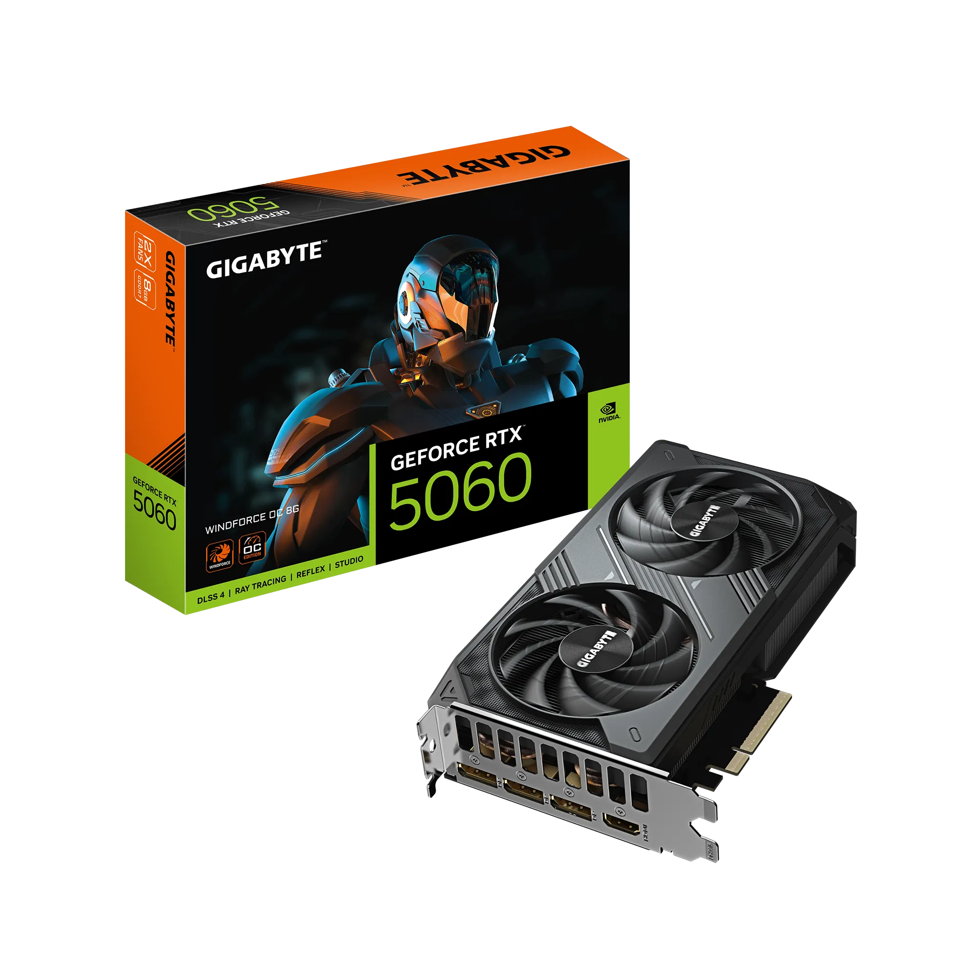 NVIDIA RTX 5060 WINDFORCE OC 8 GB GIGABYTE