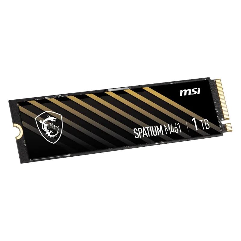 MSI SSD Spatium M461 1Tb PCIe 4.0 NVMe 5000 Mb-s - Imagen 2