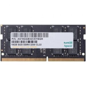 Apacer AS16GGB32CSYBGH 16GB/ DDR4/ 3200MHz/ 1.2V/ CL22/ SODIMM