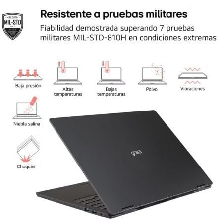 LG 14Z90T-G.AD8BB Ultra7-255H 32GB 2TB W11H 14" - Imagen 3