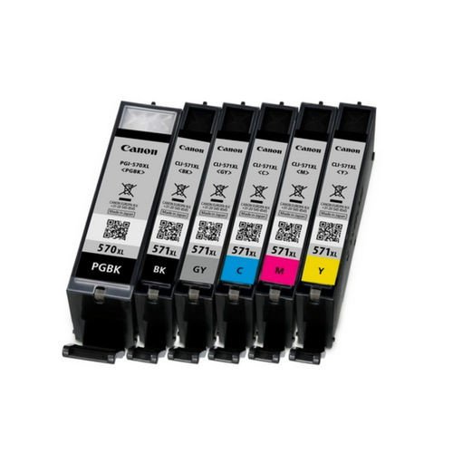 Tinta Canon CLI571XLM Magenta Alta CAP - Imagen 2
