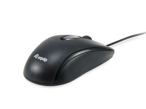 MOUSE EQUIP USB-C 245116 COMPACTO COLOR NEGRO