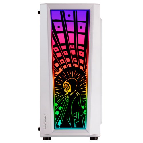 MARS GAMING Caja atx MC-ART 12CM Frgb White - Imagen 4