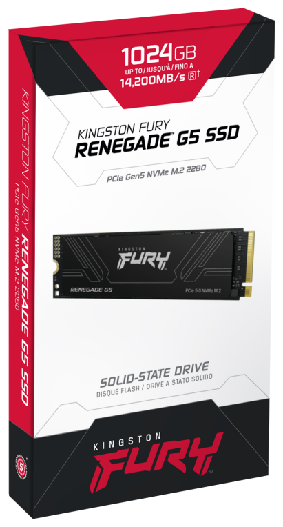 Kingston Fury Renegade G5 SSD 1TB PCIe5.0 14200M-s - Imagen 4