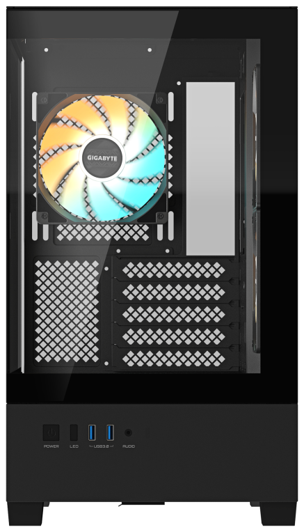 GIGABYTE AORUS CAJA SEMITORRE C201 PANORAMIC BLACK - Imagen 4