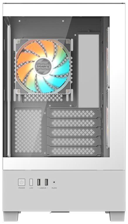 GIGABYTE AORUS CAJA SEMITORRE C201 PANORAMIC ICE - Imagen 3