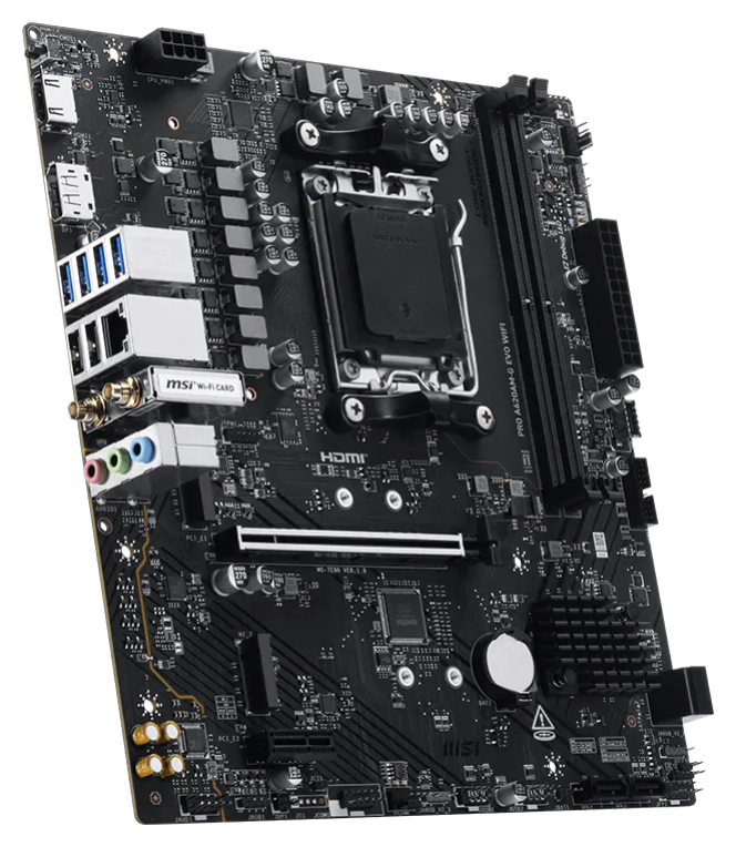 MSI Placa Base PRO A620AM-G EVO WIFI DDR5 mATX - Imagen 3