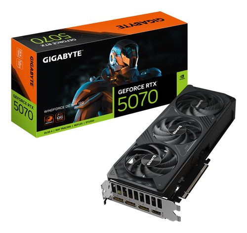 nVidia RTX 5070 WINDFORCE OC 12 GB GIGABYTE