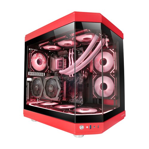CAJA SEMIMC3T ROJO MARS GAMING - Imagen 3