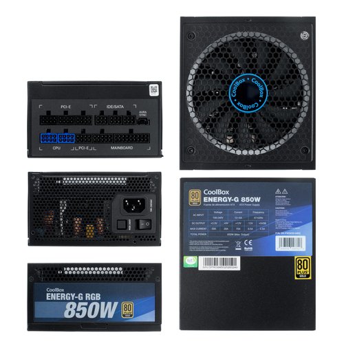 Deepgaming Fuente Alimentacion 850W RGB 80+GOLD - Imagen 3