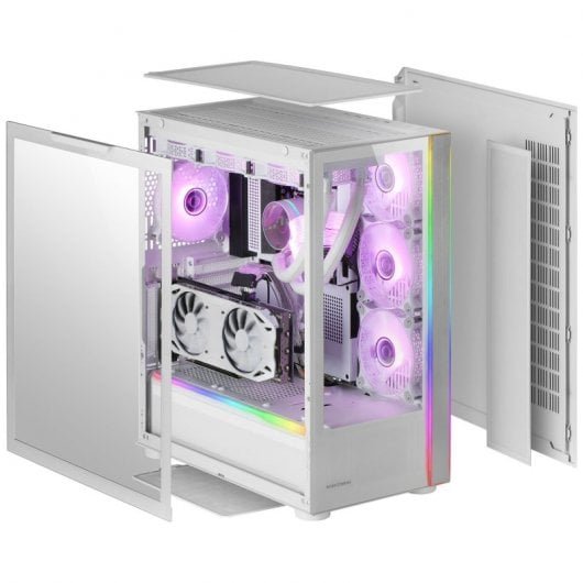MARS GAMING Caja Atx MCULTRA XXL Premium White - Imagen 3