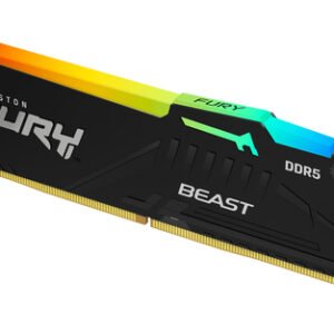 Kingston FURY Beast RGB 16GB/ DDR5/ 6000MHz/ 1.35V/ CL36/ DIMM