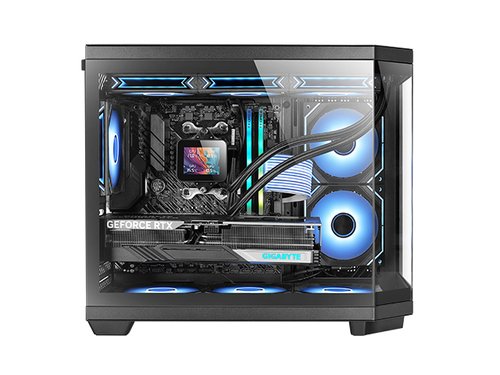 Caja MICROATX MC3T CORE NEGRO MARS GAMING - Imagen 3