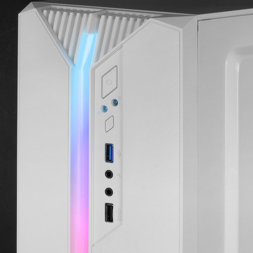 MARS GAMING Caja M-atx MC-S1 White - Imagen 3