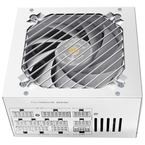 850W SI 80+ PCIe 5.1 BLANCO MARS GAMING - Imagen 3