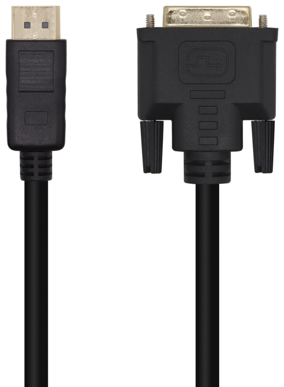 Cable Displayport Macho - DVI Macho/ 3m/ Negro - Aisens A125-0463 - Imagen 3