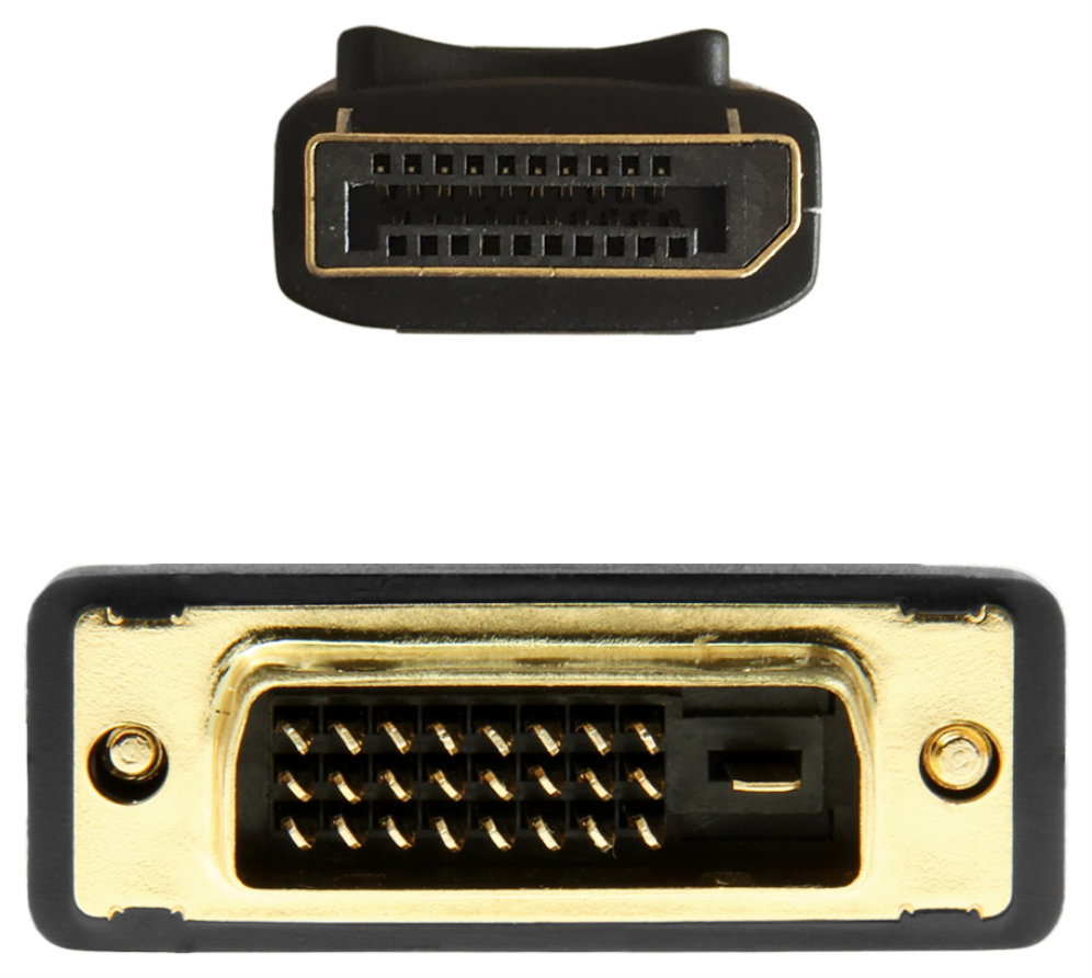 Cable Displayport Macho - DVI Macho/ 3m/ Negro - Aisens A125-0463 - Imagen 4