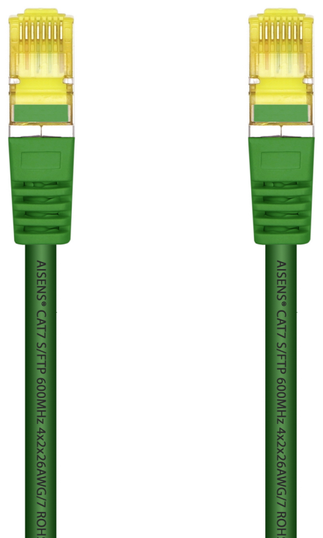 Cable de Red RJ45 SFTP Aisens A146-0483 Cat.7/ 2m/ Verde - Imagen 2