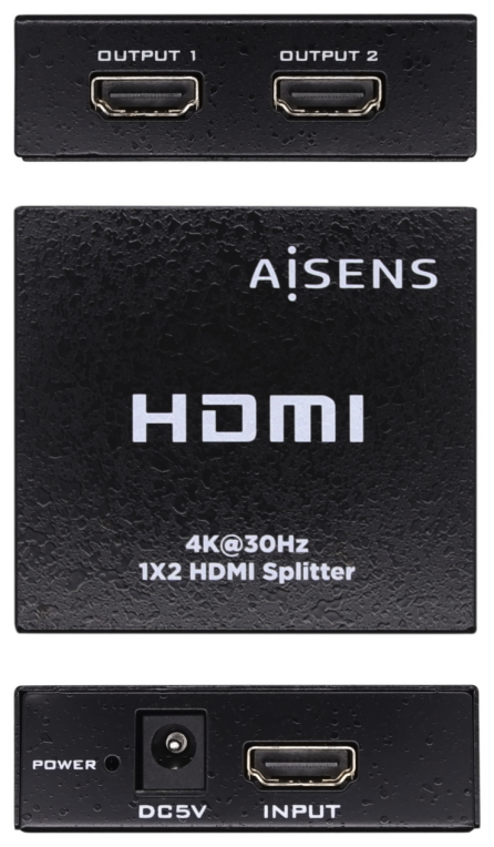Duplicador HDMI Aisens A123-0506 1 Entrada a 2 Salidas - Imagen 2