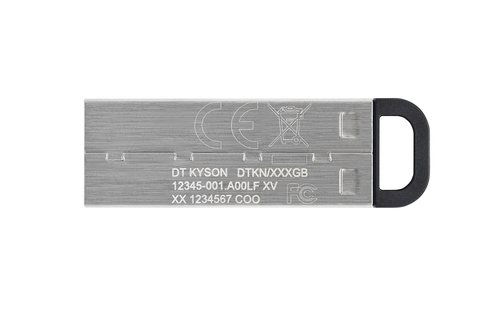Kingston DataTraveler DTKN 64GB USB 3.2 Gen1 Plata - Imagen 2