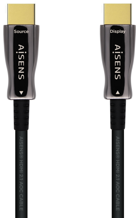 Cable HDMI 2.1 AOC 8K Aisens A153-0515/ HDMI Macho - HDMI Macho/ 10m/ Negro - Imagen 2