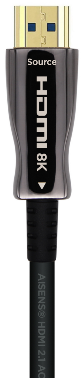 Cable HDMI 2.1 AOC 8K Aisens A153-0515/ HDMI Macho - HDMI Macho/ 10m/ Negro - Imagen 3