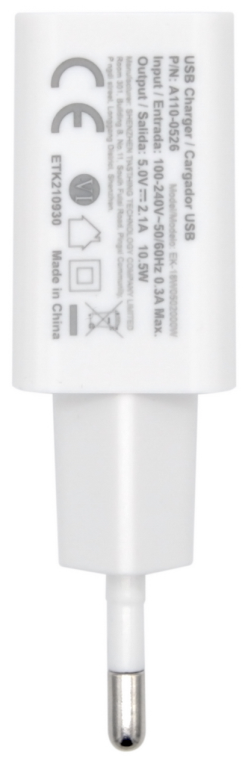 Cargador de Pared Aisens A110-0526/ 1xUSB/ 10W - Imagen 4