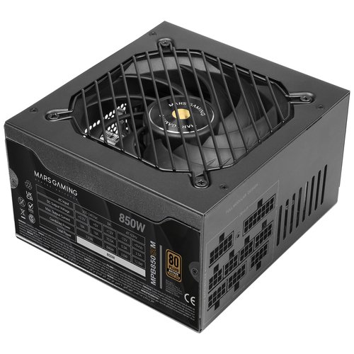 850W SI MODULAR 80+ BRONZE MARS GAMING - Imagen 3