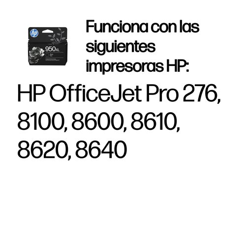 Tinta HP CN045AE Nº 950XL Negro - Imagen 2