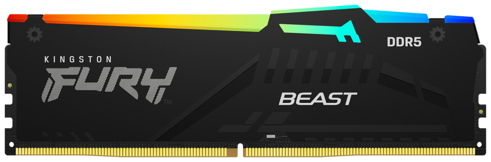 DDR5 32 GB 6000 Mhz. FURY BEAST RGB KINGSTON - Imagen 2