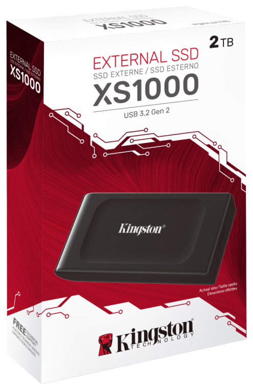 Kingston XS1000 Portable SSD 2Tb USB 3.2 tipo-C - Imagen 3