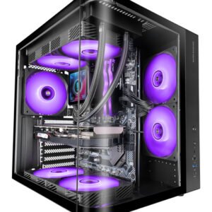 CAJA SEMITORRE ATX MC-CURV NEGRO MARS GAMING