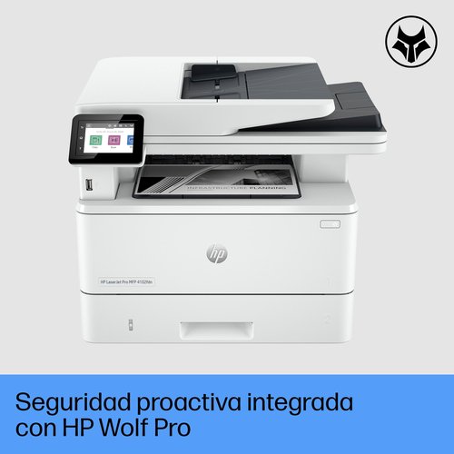 HP Multifunción Laserjet Pro 4102F Fax/Dúplex - Imagen 4