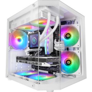 CAJA MINITORRE ATX MC-3TLITE BLANCO MARS GAMING