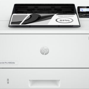 Impresora Láser Monocromo HP Laserjet Pro 4002DW WiFi/ Dúplex/ Blanca