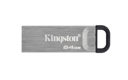 Kingston DataTraveler DTKN 64GB USB 3.2 Gen1 Plata