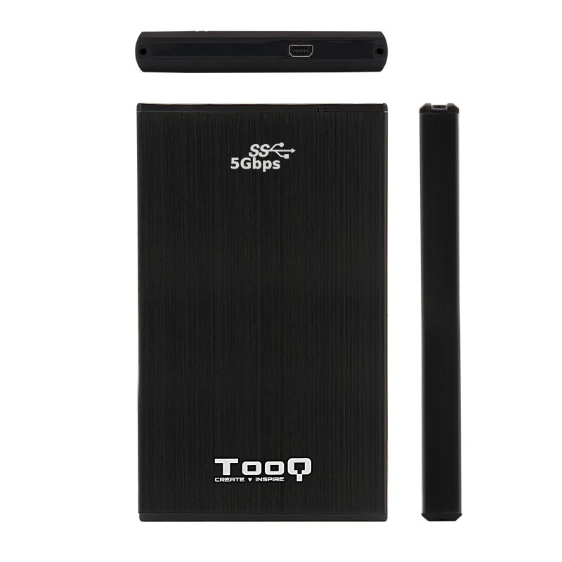 Caja HDD Tooq TQE-2522B 2.5'' SATA USB 3.0 Negra - Imagen 4