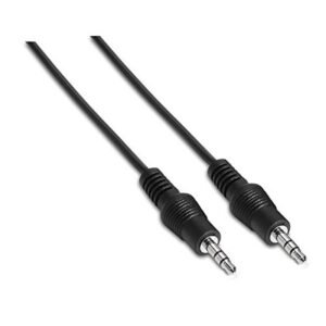 Cable Audio Nano Cable JACK3.5/M - JACK3.5/M Estereo 1,5M Negro