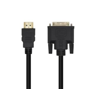 Cable DVI Macho - HDMI Macho/ 1.8m/ Negro - Aisens A117-0090