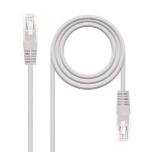 Latiguillo/Cable RED Nano Cable RJ45 CAT.6 UTP AWG24 20M Gris