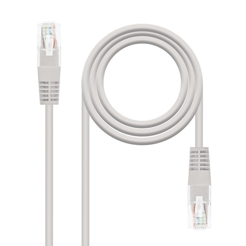 Latiguillo/Cable RED Nano Cable RJ45 CAT.6 UTP AWG24 20M Gris