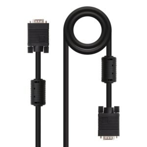 Cable SVGA Nano Cable HDB15/M - HDB15/M 1,8M FERRITA