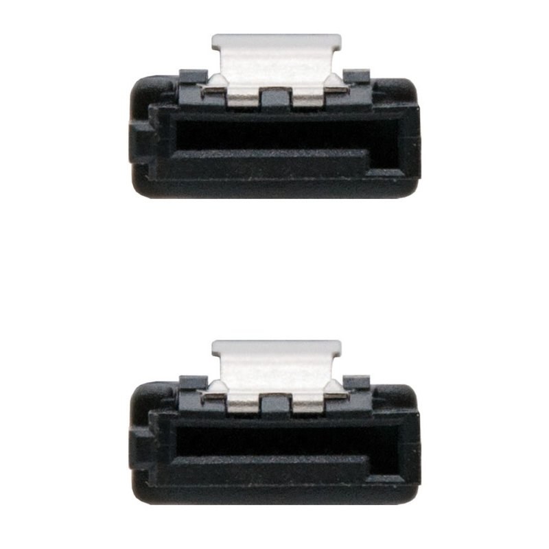 Cable SATA3 DATOS Nano Cable SATA3 Recto - SATA3 Recto C/Anclajes 0,5M Negro - Imagen 4