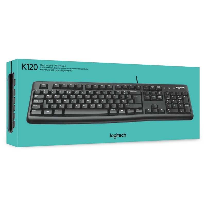 LOGITECH TECLADO K120 OEM USB - Imagen 4