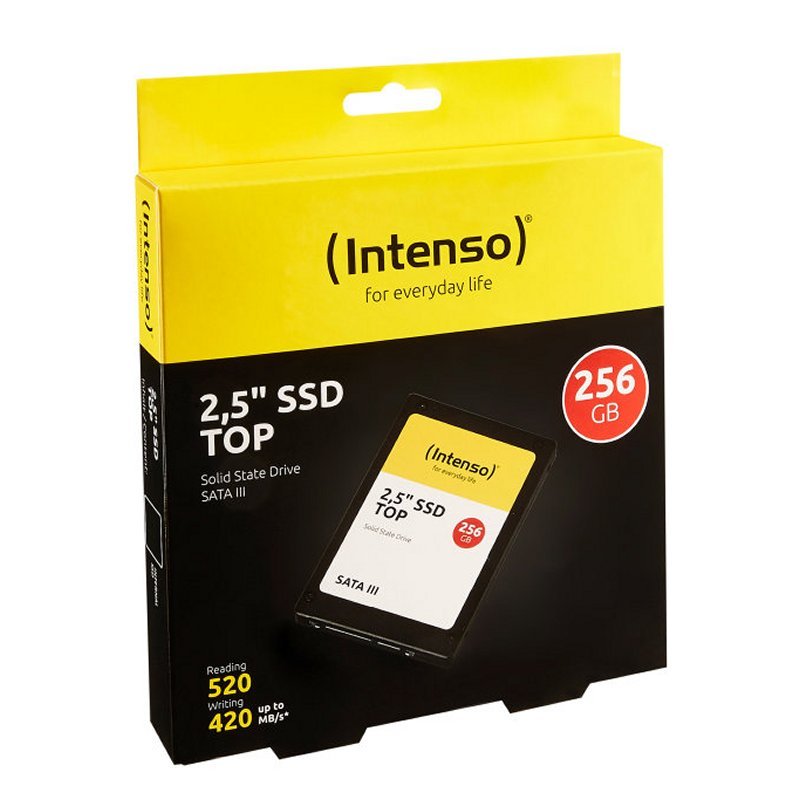 Intenso 3812440 Top SSD 256GB 2.5" Sata3 - Imagen 2