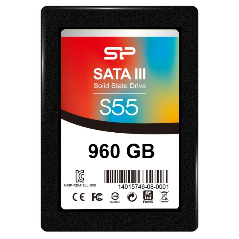 SP S55 SSD 960GB 2.5" 7mm Sata3 - Imagen 2